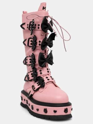 Obrázek produktu Koi Footwear Kozačky Koi Footwear x Monster High Count Fabulous růžová