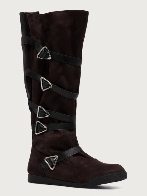 Obrázek produktu Koi Footwear kozačky nad kolena dámské THE ONI REVENANT LONG BOOTS hnědá
