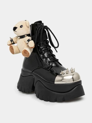 Obrázek produktu Koi Footwear Kožené workery Koi Footwear černá