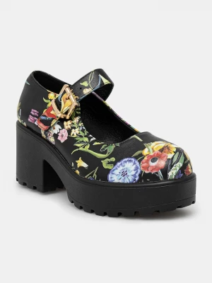 Obrázek produktu Koi Footwear Lodičky Koi Footwear TIRA MARY JANES ‘FLORAL EDITION’ černá