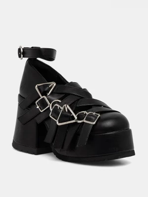 Obrázek produktu Koi Footwear lodičky na sloupku Avalon Strappy Heeled Shoes černá