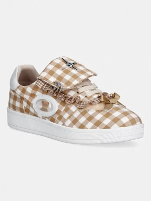 Obrázek produktu Koi Footwear Magic Teddy Bear Gingham Flat Shoes sneakers boty dámské hnědá