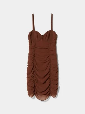Obrázek produktu Koktejlové šaty / šaty na párty Bershka hnědá