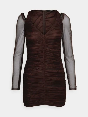 Obrázek produktu Koktejlové šaty / šaty na párty Missguided hnědá