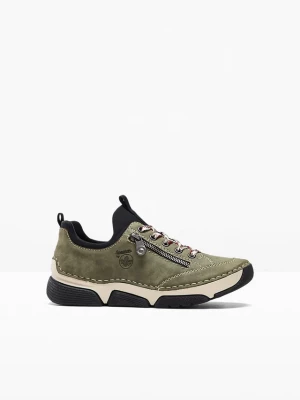Obrázek produktu Komfortowe sneakersy marki Rieker z wyściełaną wkładką BonPrix zielony