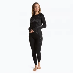 Obrázek produktu Komplet dámského termoregulačního prádla KADVA ALPINESTEP THERMO LIGHT PLUS bezešvý černý