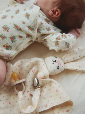 Obrázek produktu Konges Sløjd body kojenecké bavlněné MINNIE NEWBORN BODY GOTS béžová