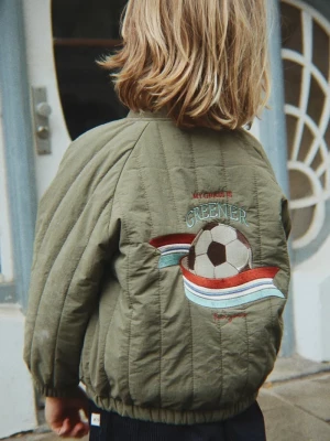 Obrázek produktu Konges Sløjd bomber dětský JUNO BOMBER JACKET zelená