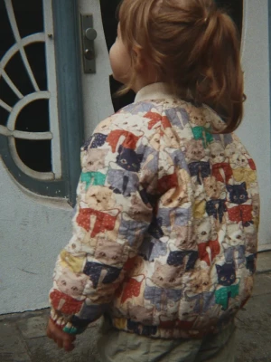 Obrázek produktu Konges Sløjd bomber dětský JUNO PRINTED BOMBER JACKET béžová