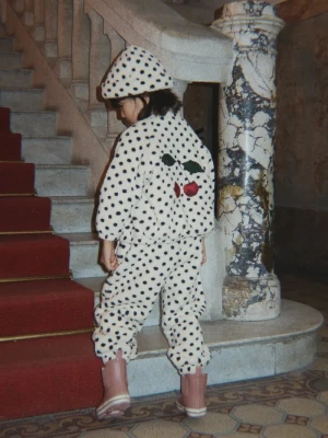 Obrázek produktu Konges Sløjd bunda dětská fleecová JODY EMBROIDERY TEDDY JACKET GRS béžová