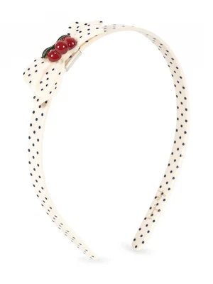 Obrázek produktu Konges Sløjd čelenka do vlasů dětská CHERRY DOT HAIR BRACE bílá