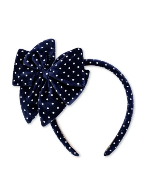 Obrázek produktu Konges Sløjd čelenka do vlasů dětská VELVET BOWIE HAIRBRACE námořnická modř
