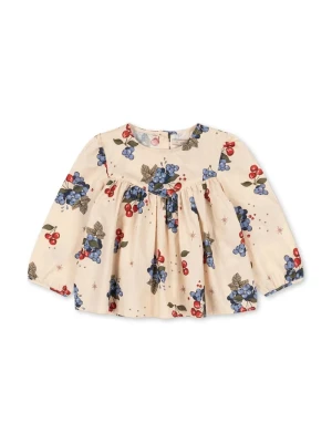 Obrázek produktu Konges Sløjd Dětská bavlněná halenka AVI LS BLOUSE GOTS béžová