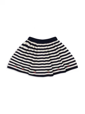 Obrázek produktu Konges Sløjd Dětská bavlněná sukně Konges Sløjd VENTON KNIT SKIRT GOTS námořnická modř