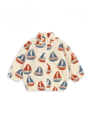 Obrázek produktu Konges Sløjd Dětská bunda Konges Sløjd JODY TEDDY JACKET GRS béžová