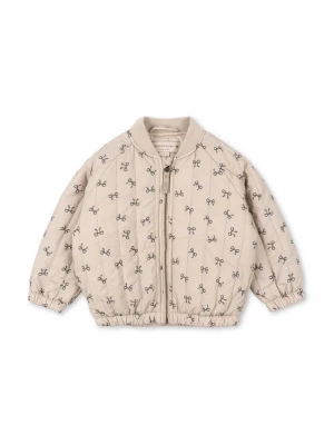 Obrázek produktu Konges Sløjd Dětská bunda Konges Sløjd JUNO PRINTED BOMBER JACKET zelená
