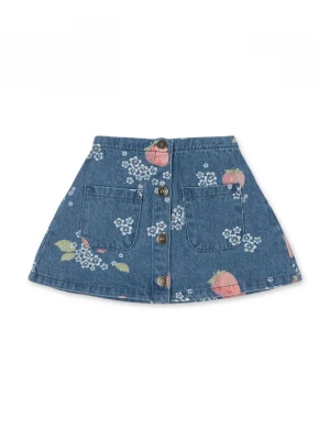 Obrázek produktu Konges Sløjd Dětská riflová sukně Konges Sløjd MAGOT SKIRT GOTS námořnická modř