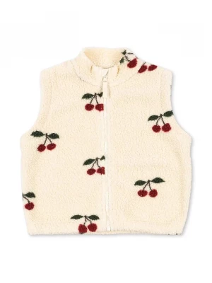 Obrázek produktu Konges Sløjd Dětská vesta Konges Sløjd JODY TEDDY VEST GRS béžová