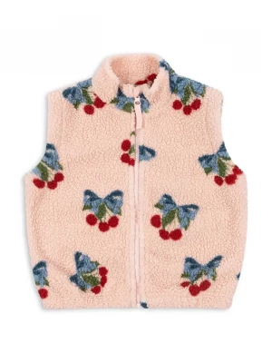 Obrázek produktu Konges Sløjd Dětská vesta Konges Sløjd JODY TEDDY VEST GRS růžová