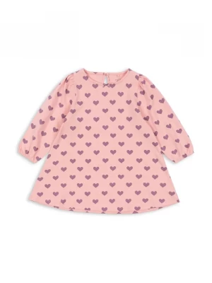 Obrázek produktu Konges Sløjd Dětské bavlněné šaty DREY DRESS GOTS růžová