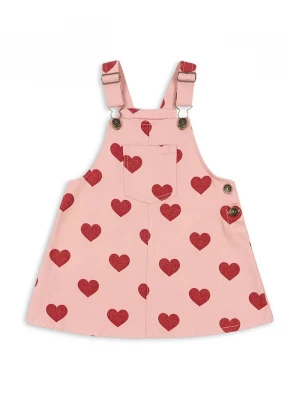 Obrázek produktu Konges Sløjd Dětské bavlněné šaty Konges Sløjd MAGOT OVERALL DRESS GOTS růžová