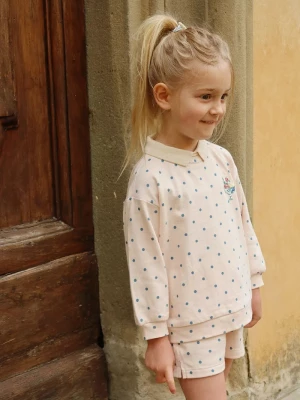Obrázek produktu Konges Sløjd Dětské bavlněné šortky Konges Sløjd SPOTTY SWEAT SHORTS GOTS béžová