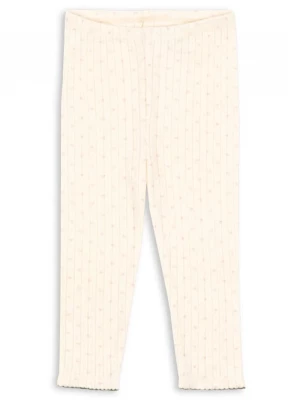Obrázek produktu Konges Sløjd Dětské legíny Konges Sløjd MINNIE PANTS GOTS béžová