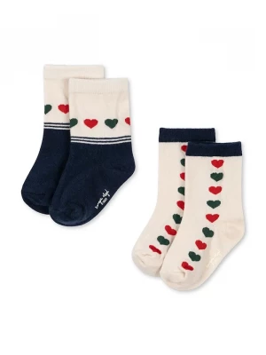 Obrázek produktu Konges Sløjd Dětské ponožky Konges Sløjd 2 PACK JAQUARD SOCKS 2-pack námořnická modř