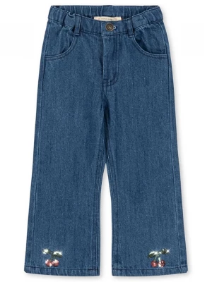 Obrázek produktu Konges Sløjd Dětské rifle Konges Sløjd ELBA FLARE JEANS GOTS námořnická modř