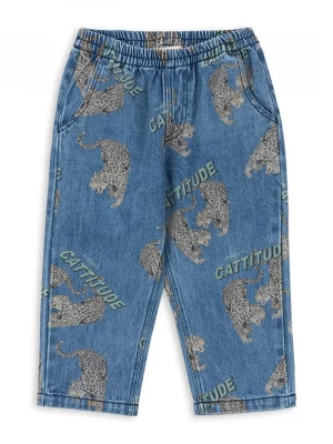 Obrázek produktu Konges Sløjd Dětské rifle Konges Sløjd MAGOT PANTS GOTS námořnická modř