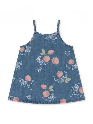 Obrázek produktu Konges Sløjd Dětské riflové šaty Konges Sløjd MAGOT STRAP DRESS GOTS námořnická modř
