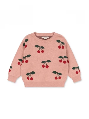 Obrázek produktu Konges Sløjd Dětský svetr Konges Sløjd LAPIS LUREX BLOUSE růžová