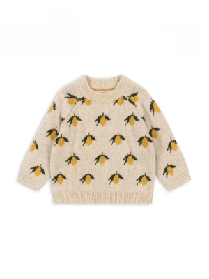 Obrázek produktu Konges Sløjd Dětský vlněný svetr Konges Sløjd BELOU LEMON KNIT BLOUSE