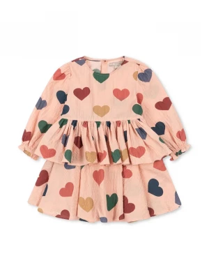 Obrázek produktu Konges Sløjd Dívčí šaty Konges Sløjd ELIN DRESS GOTS růžová