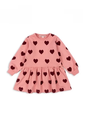 Obrázek produktu Konges Sløjd Dívčí šaty Konges Sløjd LOU SWEAT DRESS OCS růžová