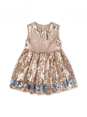 Obrázek produktu Konges Sløjd Dívčí šaty Konges Sløjd STARLA SEQUIN DRESS zlatá