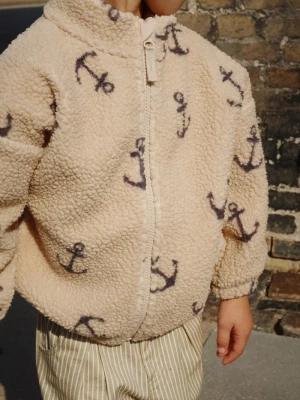 Obrázek produktu Konges Sløjd fleece mikina dětská JODY TEDDY JACKET GRS béžová