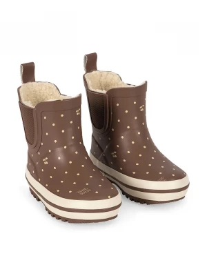 Obrázek produktu Konges Sløjd holínky dětské ROI PRINTED RAIN BOOT hnědá
