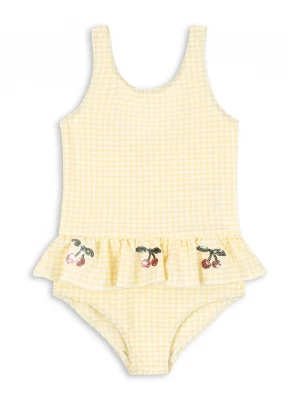 Obrázek produktu Konges Sløjd Jednodílné dětské plavky Konges Sløjd ETTA SWIMSUIT žlutá