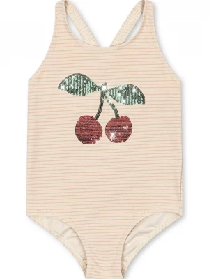 Obrázek produktu Konges Sløjd Jednodílné dětské plavky Konges Sløjd JADE SWIMSUIT béžová