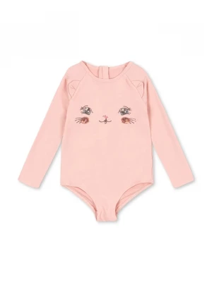 Obrázek produktu Konges Sløjd Jednodílné dětské plavky Konges Sløjd KITTY LS SWIMSUIT GRS růžová