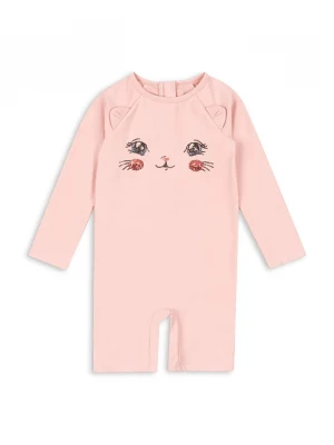 Obrázek produktu Konges Sløjd Jednodílné dětské plavky KITTY ONESIE GRS růžová