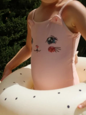 Obrázek produktu Konges Sløjd Jednodílné dětské plavky Konges Sløjd KITTY SWIMSUIT GRS růžová