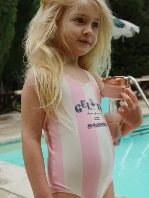 Obrázek produktu Konges Sløjd Jednodílné dětské plavky POMIA SWIMSUIT růžová