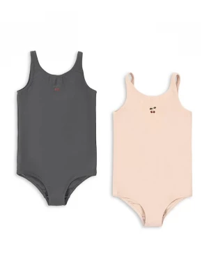 Obrázek produktu Konges Sløjd jednodílné plavky dětské 2 PACK MARVA SWIMSUIT béžová