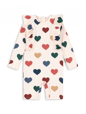 Obrázek produktu Konges Sløjd jednodílné plavky dětské MANUCA SWIM ONESIE béžová