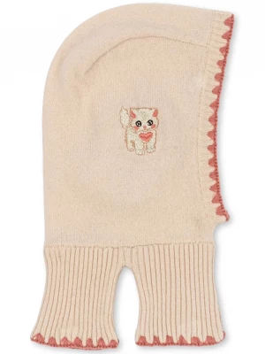 Obrázek produktu Konges Sløjd kapuce dětská vlněná COLLETTE BALACLAVA béžová