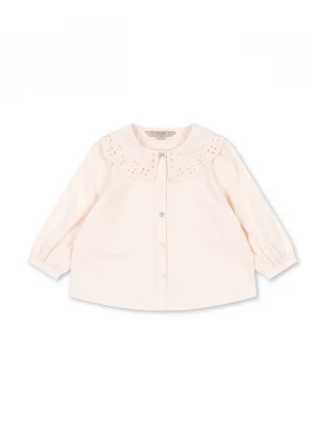 Obrázek produktu Konges Sløjd košilová halenka dětská bavlněná RILO COLLAR SHIRT GOTS béžová
