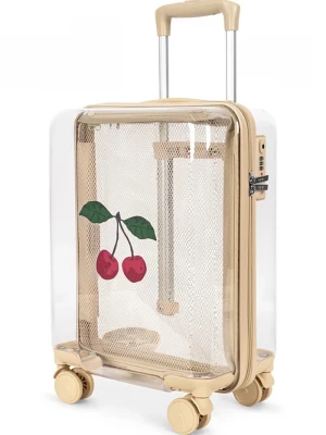 Obrázek produktu Konges Sløjd kufr TRANSPARENT TRAVEL SUITCASE