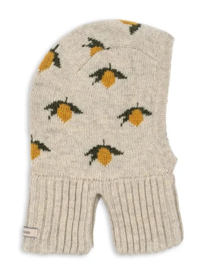 Obrázek produktu Konges Sløjd kukla dětská s vlnou BELOU BALACLAVA béžová